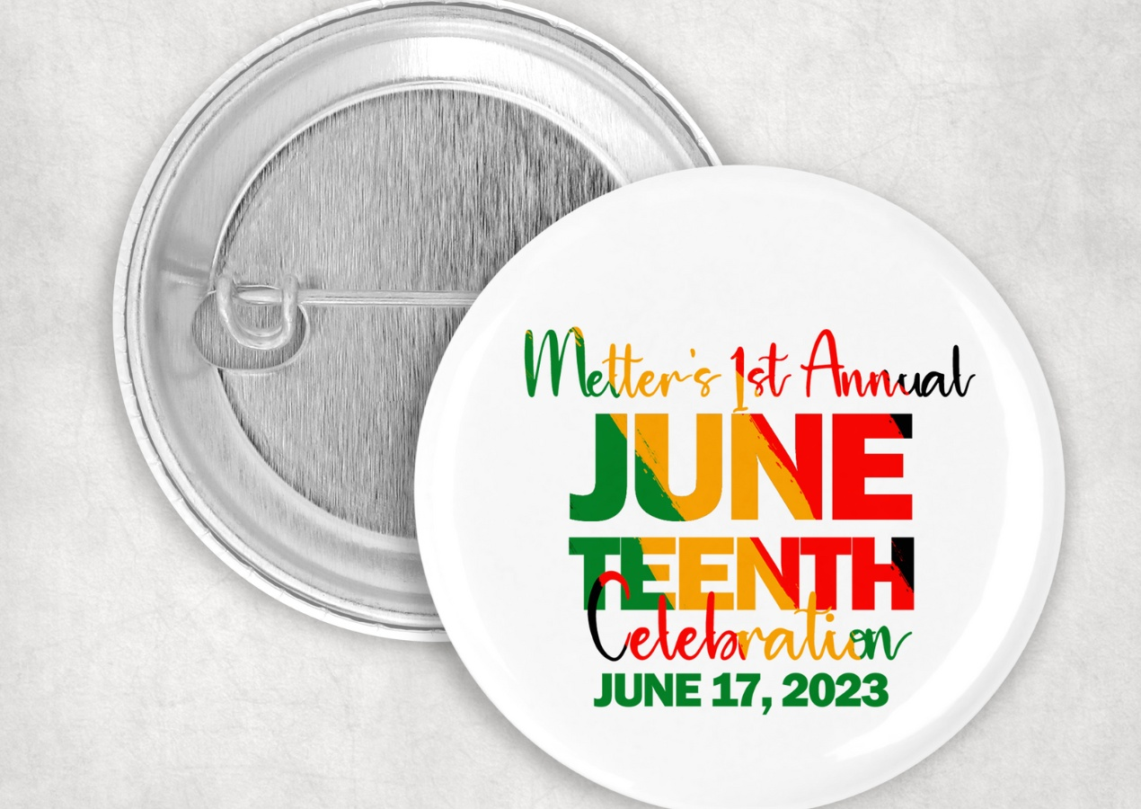 Custom Pin Buttons - 2.5 Inches