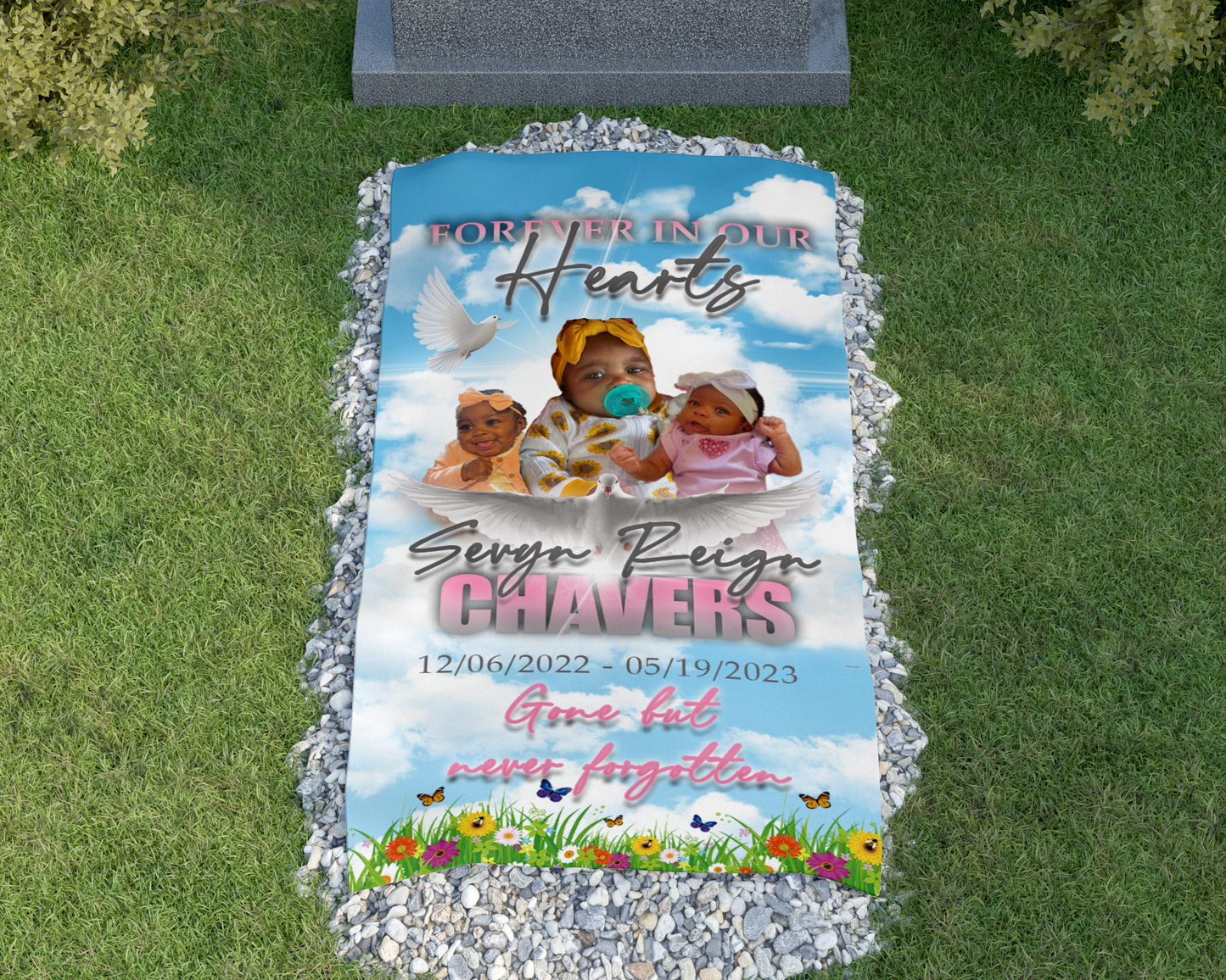 Personalized Grave Blankets – Custom Memorial Blankets for Lasting Tributes