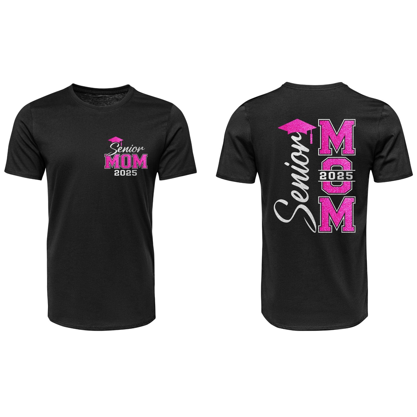 Proud Senior 2025 Mom Shirt | Front & Back Design