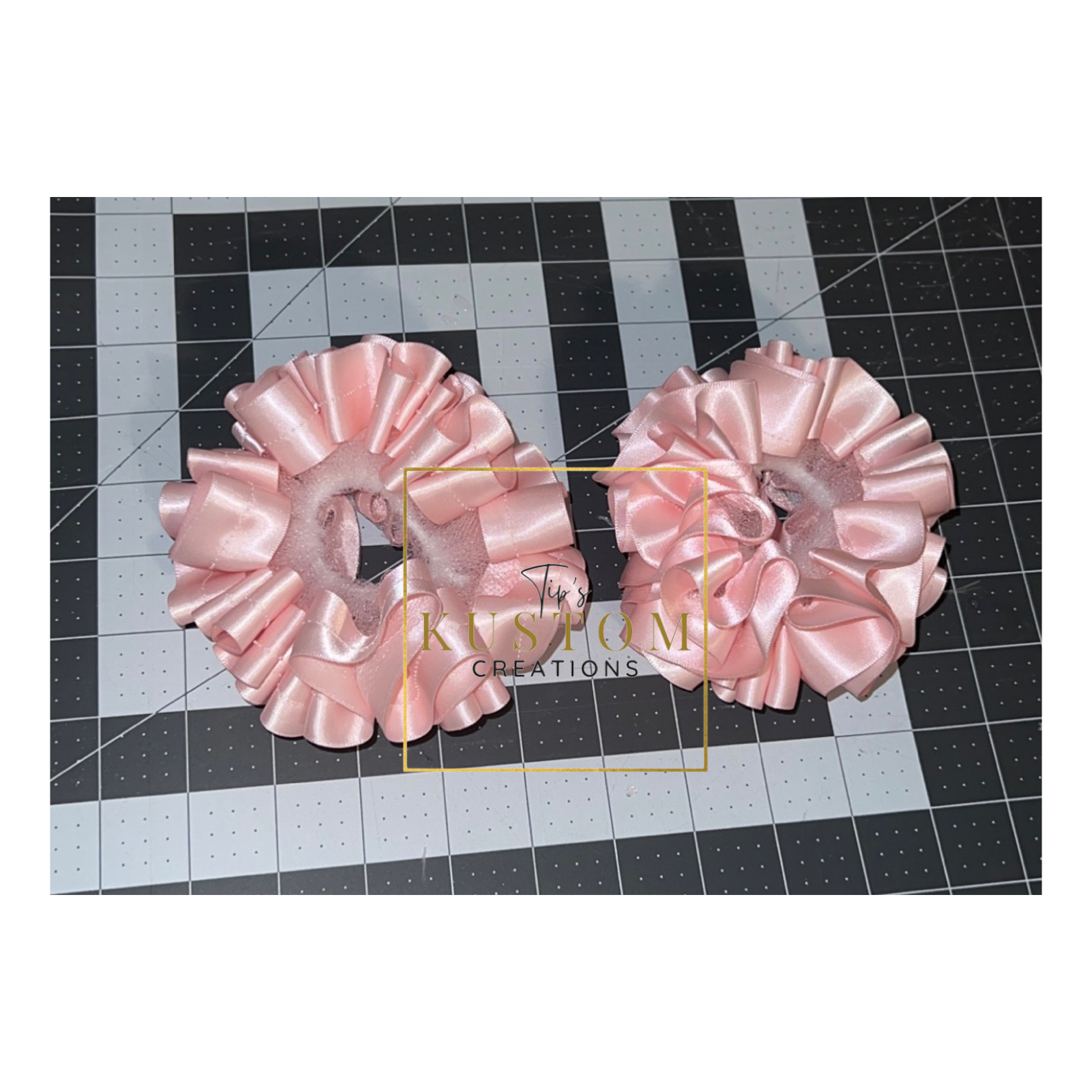 Ribbon Trimmed Tutu anklets(socks not included) | Ribbon Ruffle Anklets | Ruffle Anklets