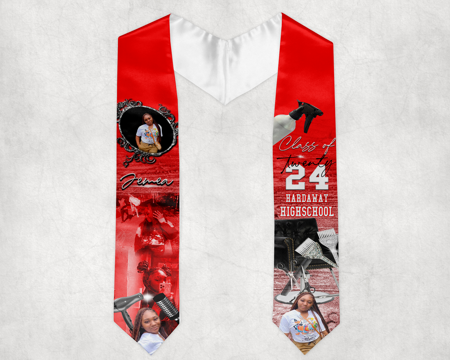 Custom 70-Inch Graduation Stole 🎓✨