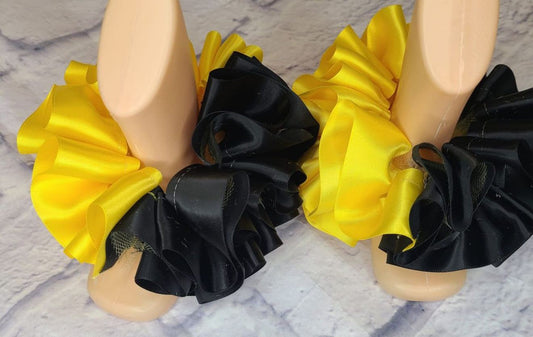 Custom Tutu Anklets – Any Size & Color | Detachable Over-Sock Ruffles for All Ages & Occasions
