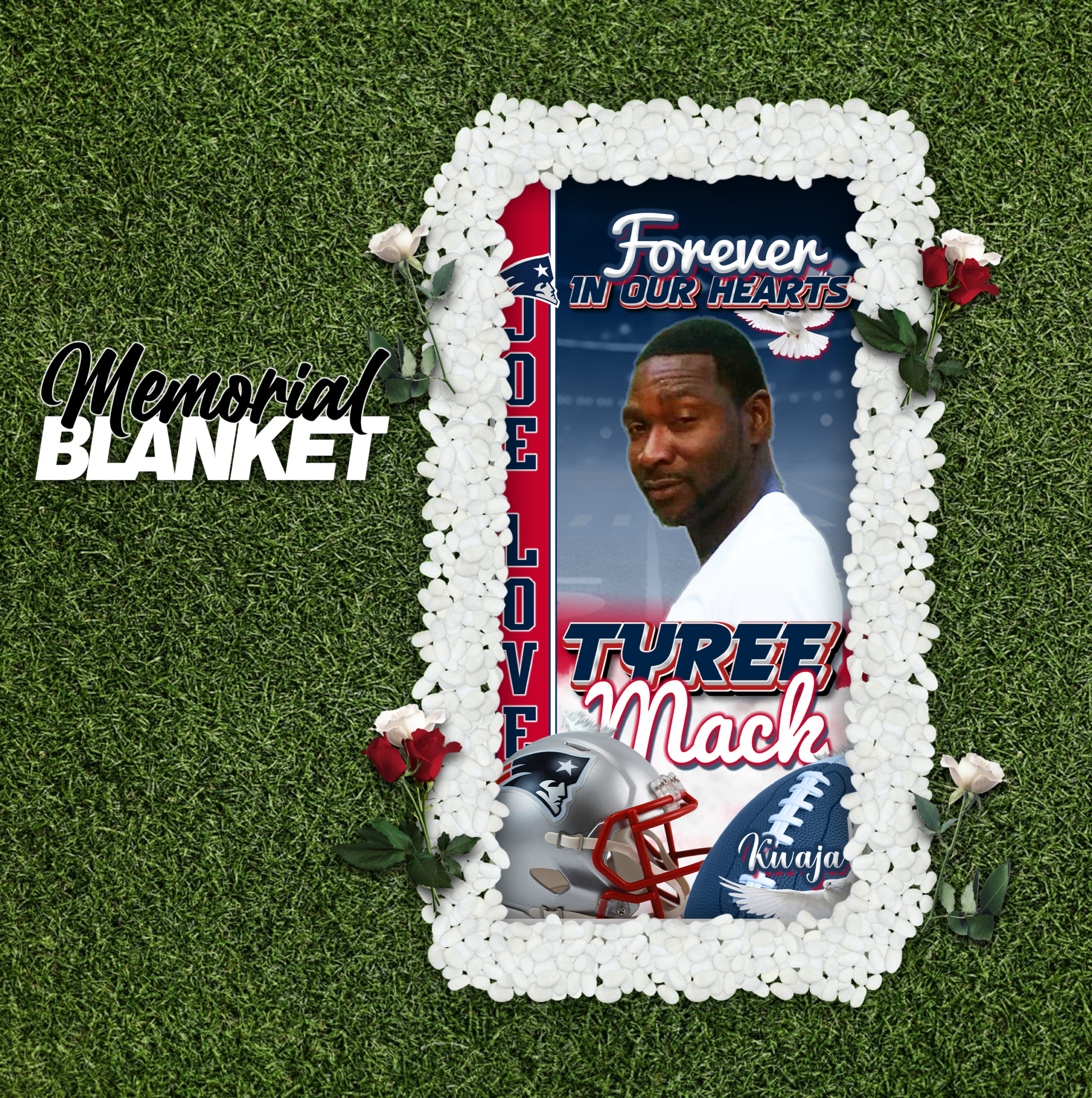 Personalized Grave Blankets – Custom Memorial Blankets for Lasting Tributes