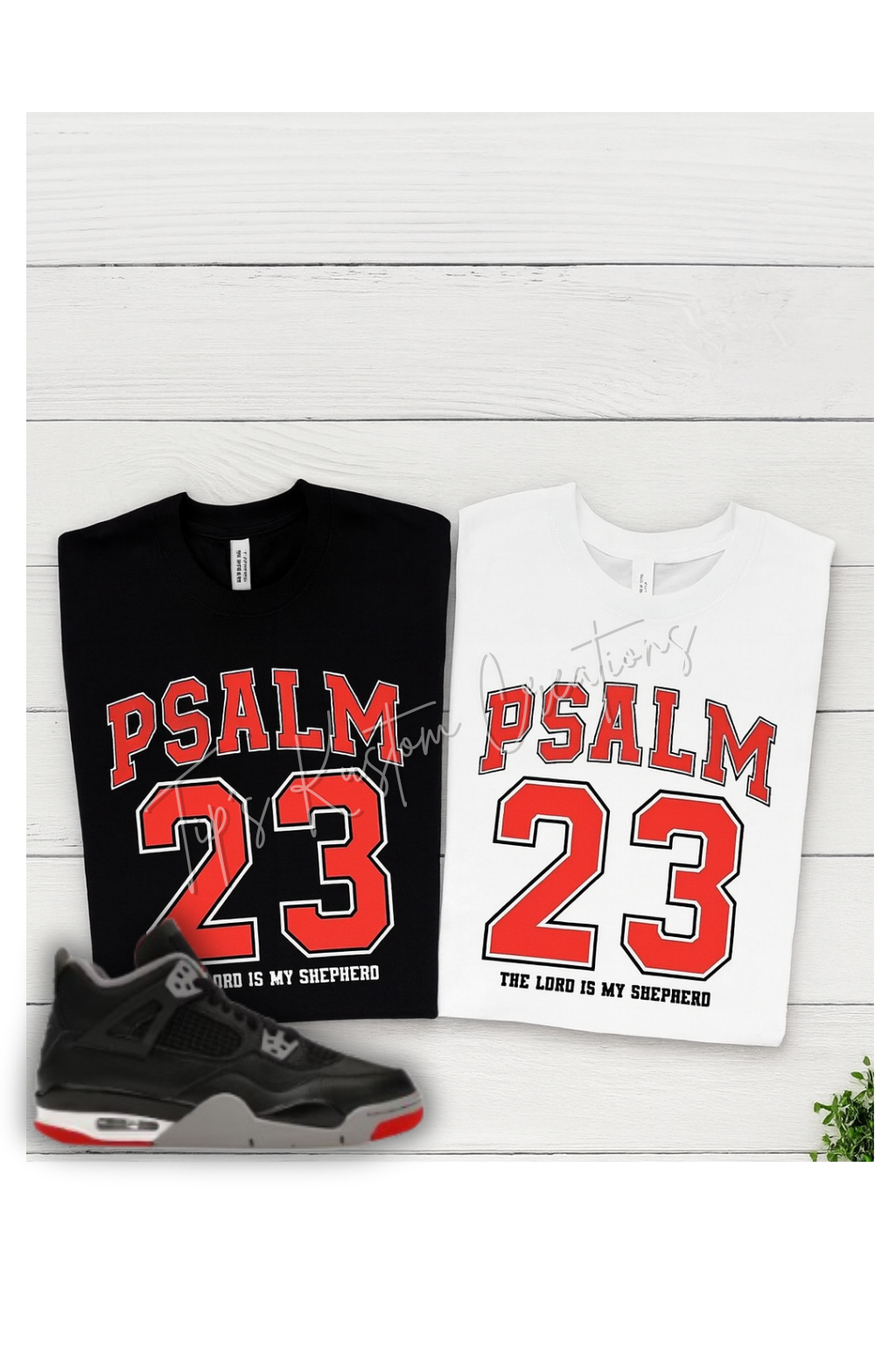 Psalm 23 T-Shirt – “The Lord Is My Shepherd”