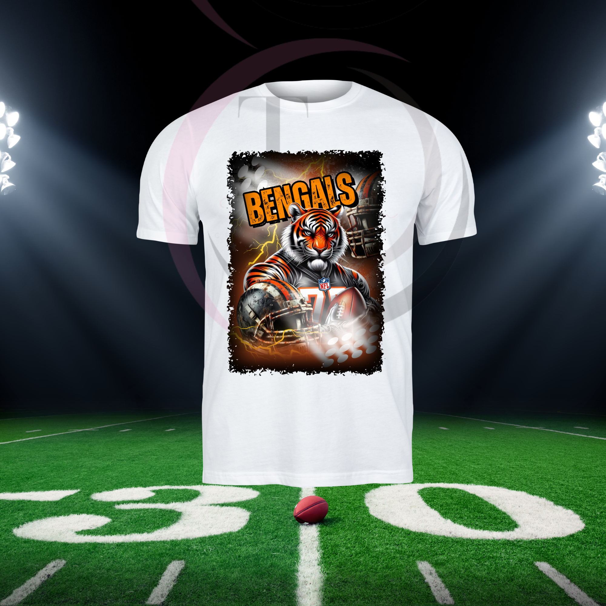 Product Title: Cartoon Football Image Shirts - Most Teams Available