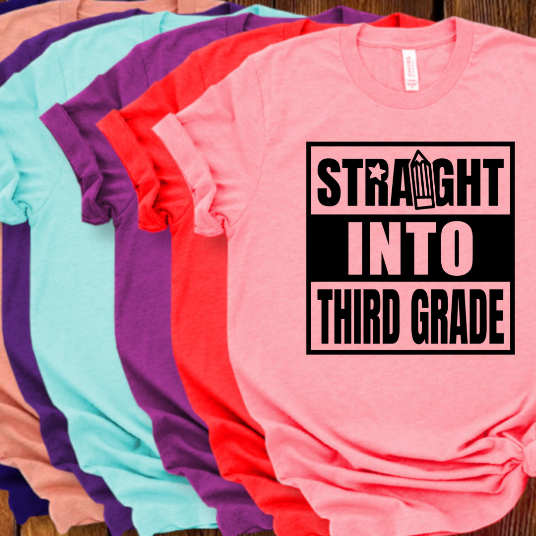 Straight Into ""Grade ShirtUnisex Fit
Please add what grade you would like on your shirt. 