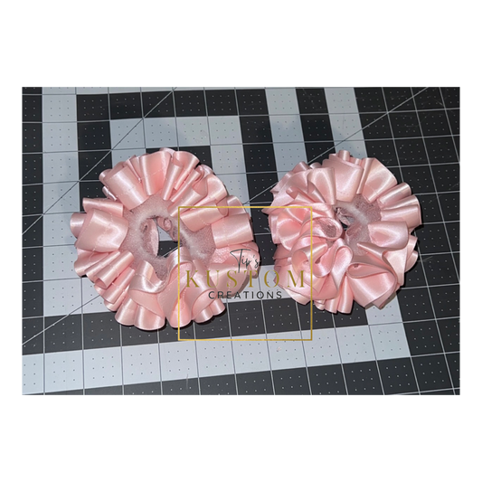 Ribbon Trimmed Tutu anklets(socks not included) | Ribbon Ruffle Anklets | Ruffle Anklets